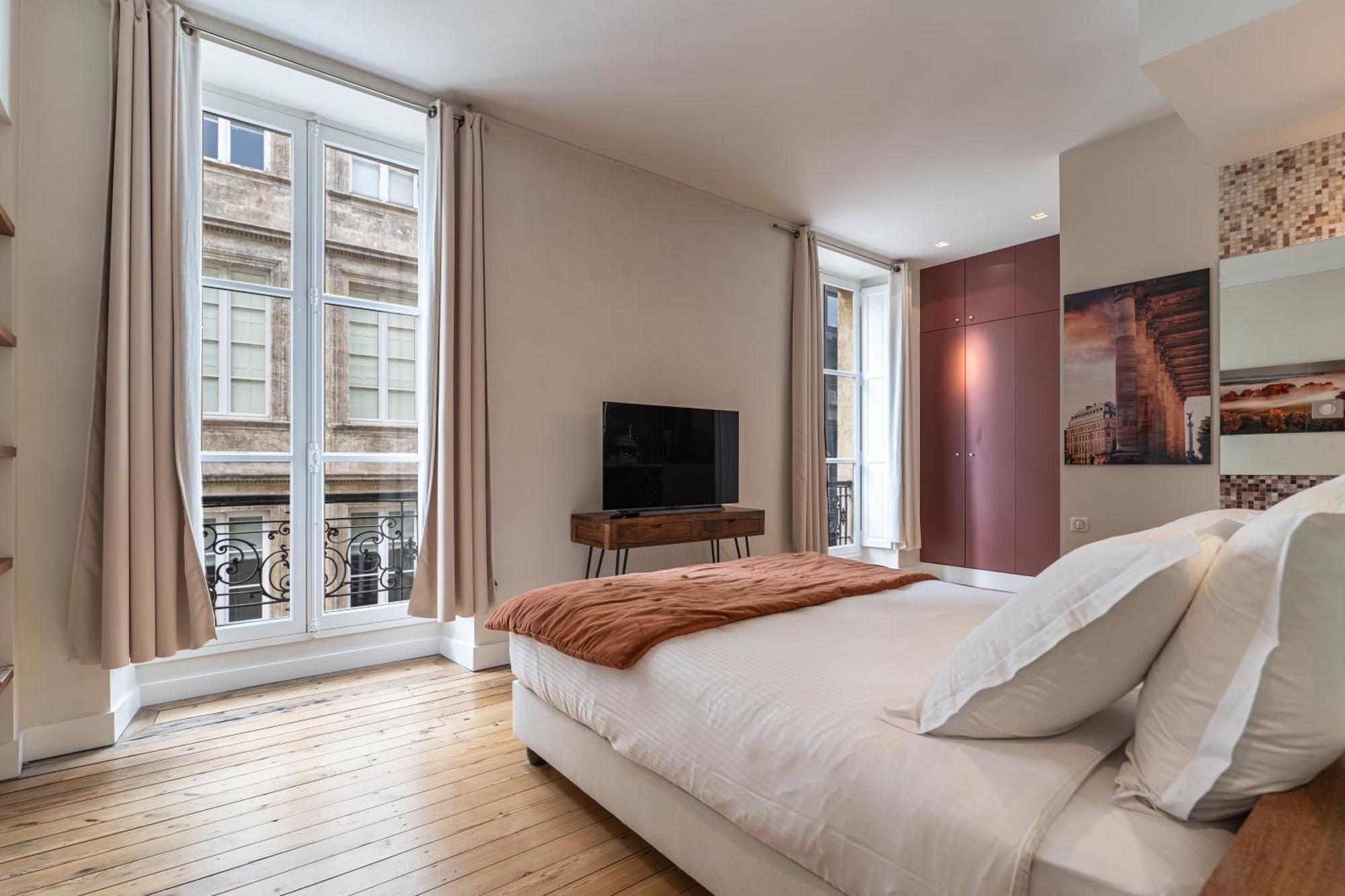 Appartement Luxe avec Climatisation Parking Vue Exeptionnelle Bordeaux Extérieur photo